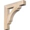 Ekena Millwork Olympic Block Smooth Bracket, Douglas Fir, 3 1/2"W x 22"D x 22"H BKT04X22X22OLY05SDF - alternate 1